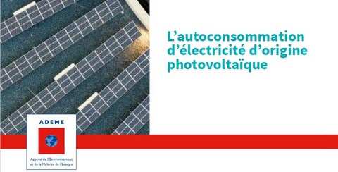 L'autoconsommation d'électricité d'origine photovoltaïque