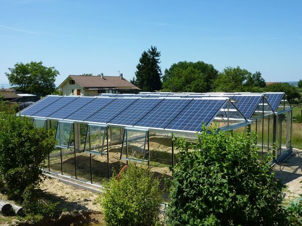 6 kWc - Serre PV - St Simeon de Bressieux - 2014 - Vente de la Totalit�