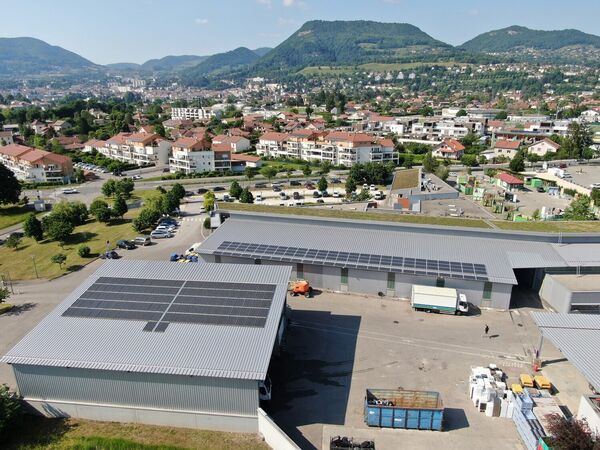 36 kWc - 2019 - Centre Technique du Pays Voironnais - 36 kWc - 2020 - Pour Buxia Energies