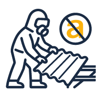 Pictogramme d&eacute;samiantage
